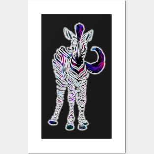 Galaxy Zebra Posters and Art